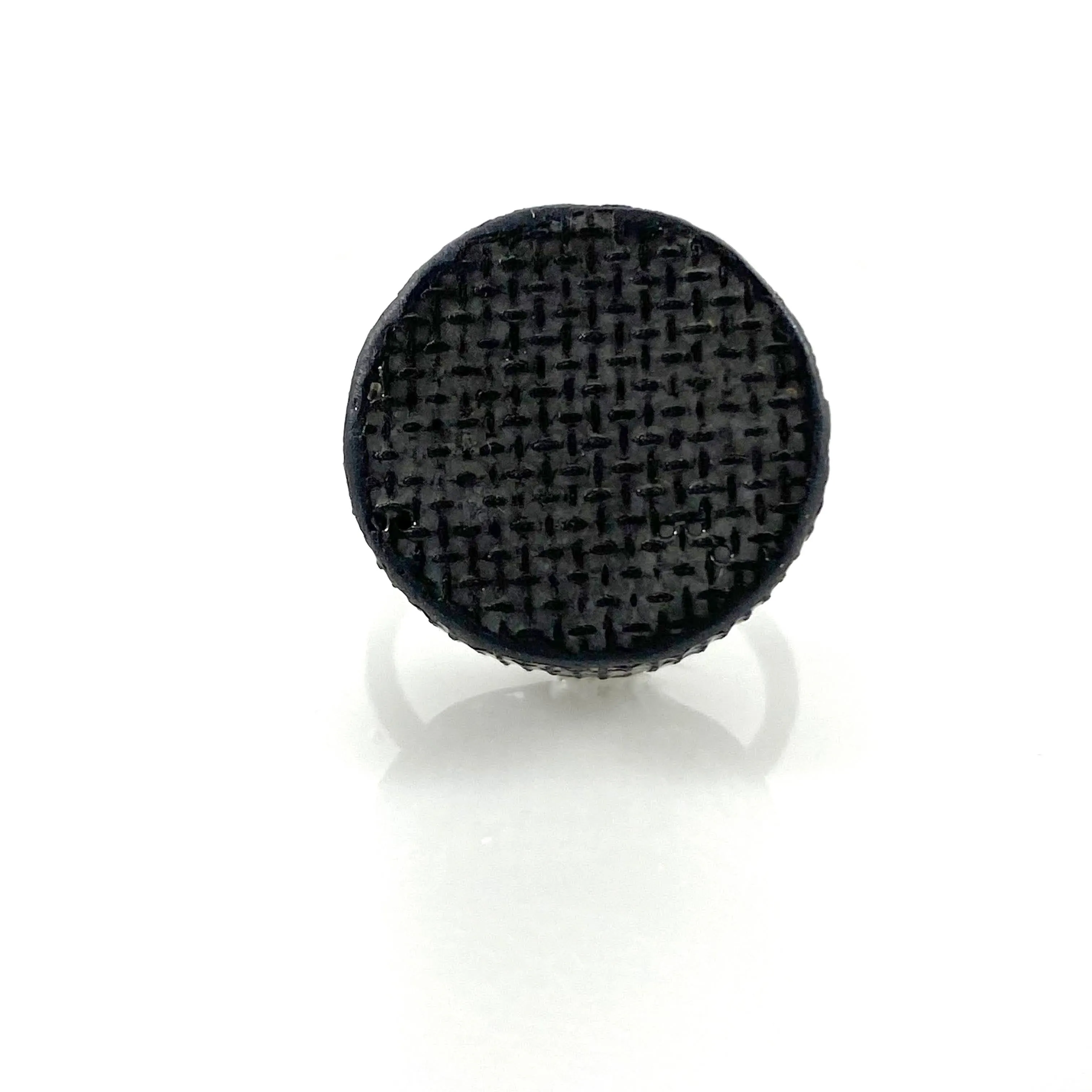 Mesh Medallion Ring