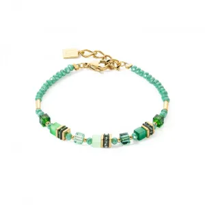 Mini Cubes Green Bracelet 4565/30-0500