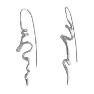 Minimalist Aesthetic Spiral Earrings