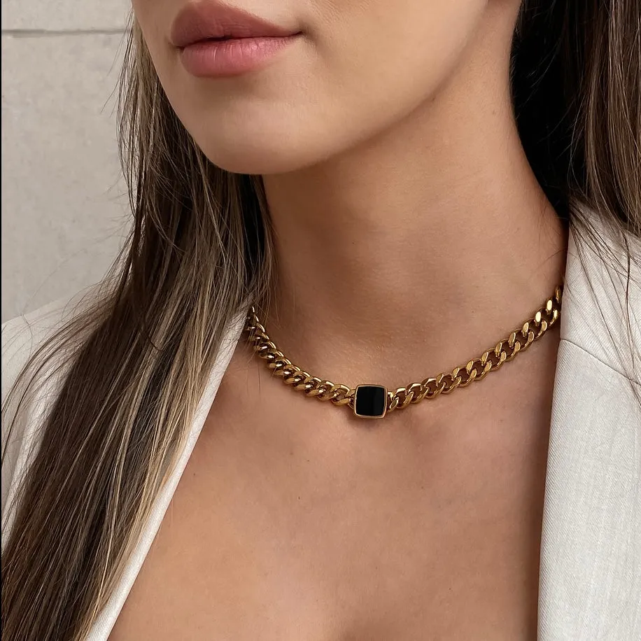 Nadia Chunky Chain Necklace - LAST CHANCE