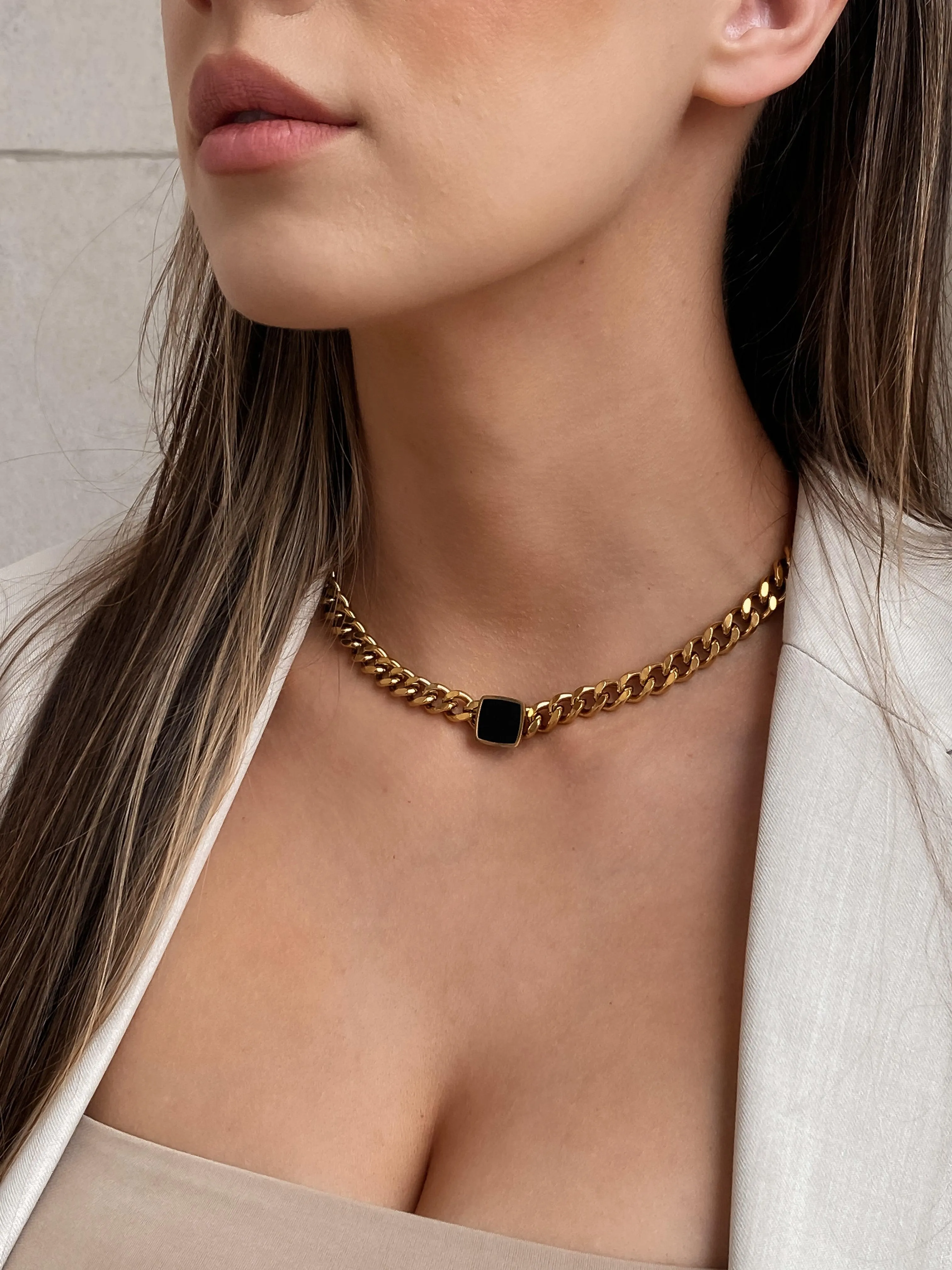 Nadia Chunky Chain Necklace - LAST CHANCE