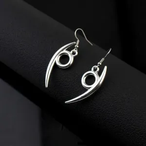 Naruto The Legendary Sanin Orochimaru Earrings Anime Cosplay Pendants Accessories Jewellery