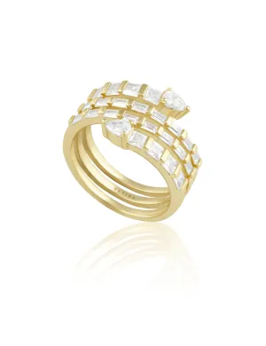 Natalia CZ Ring, 7 Gold