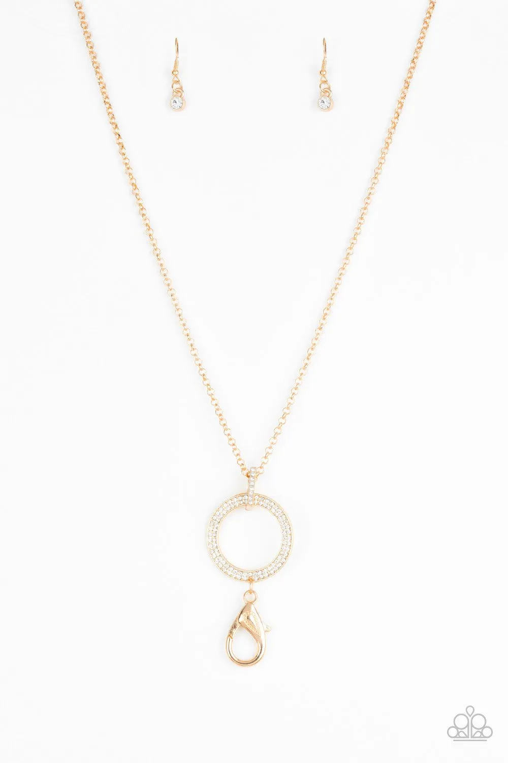 Paparazzi Necklace ~ Straight To The Top - Gold