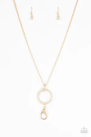 Paparazzi Necklace ~ Straight To The Top - Gold