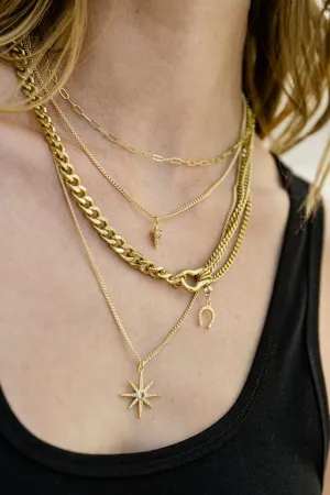 RACHEL NATHAN | Pave Spur Necklace