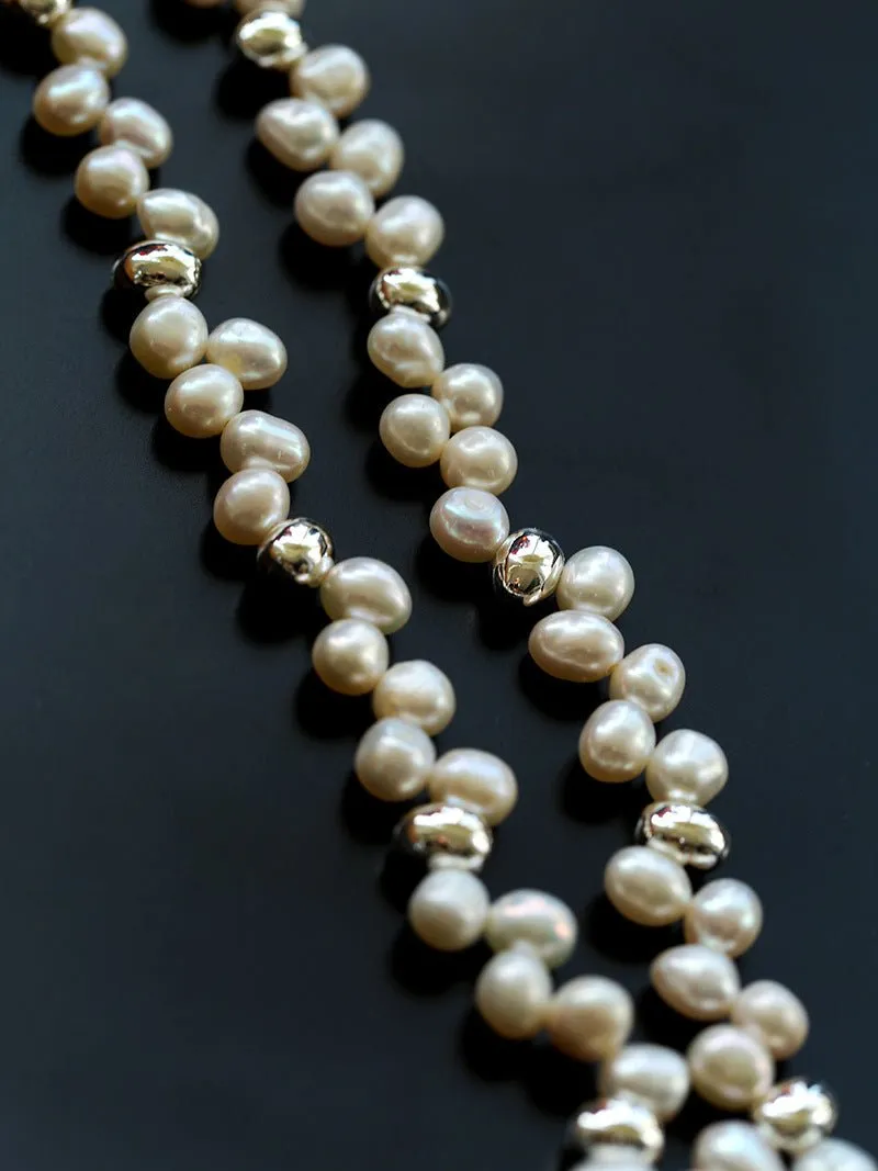 Serenade de Perles French Wheat Elegance Necklaces