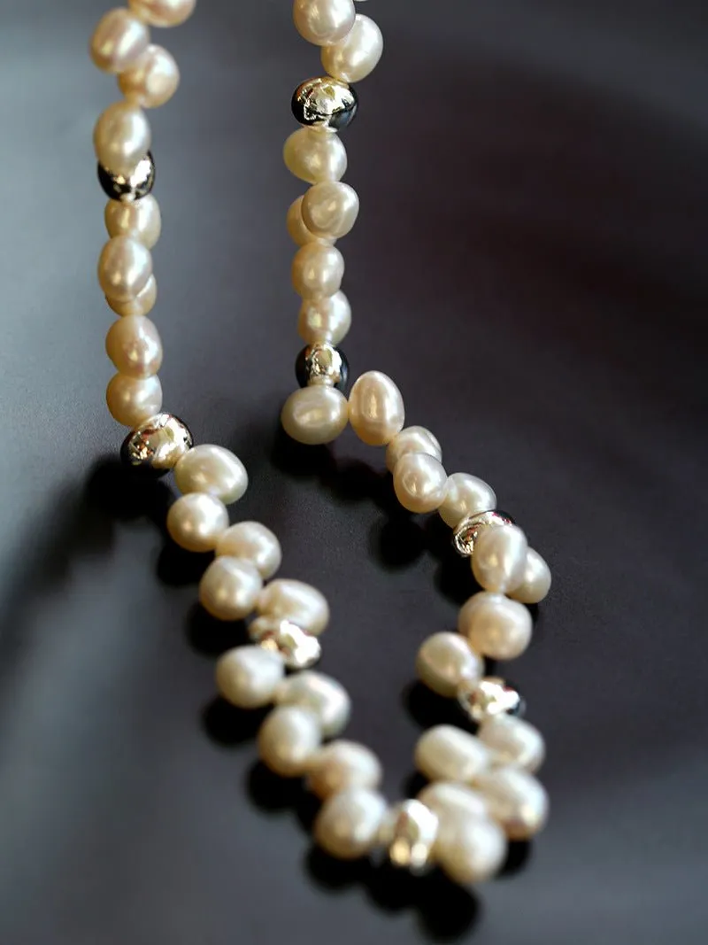 Serenade de Perles French Wheat Elegance Necklaces