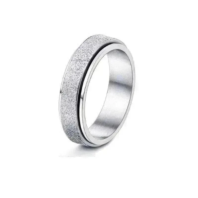 Stainless Steel Rotatable Elegant & Relieve Anxiety Rings