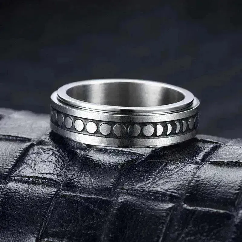 Stainless Steel Rotatable Elegant & Relieve Anxiety Rings