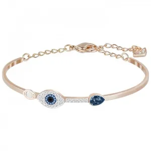 Swarovski Duo Evil Eye Bangle Blue Mixed Plating 5171991