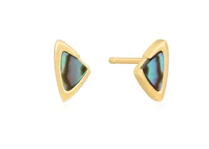 Tough Love - Arrow Abalone Stud Earring - 2 colours available