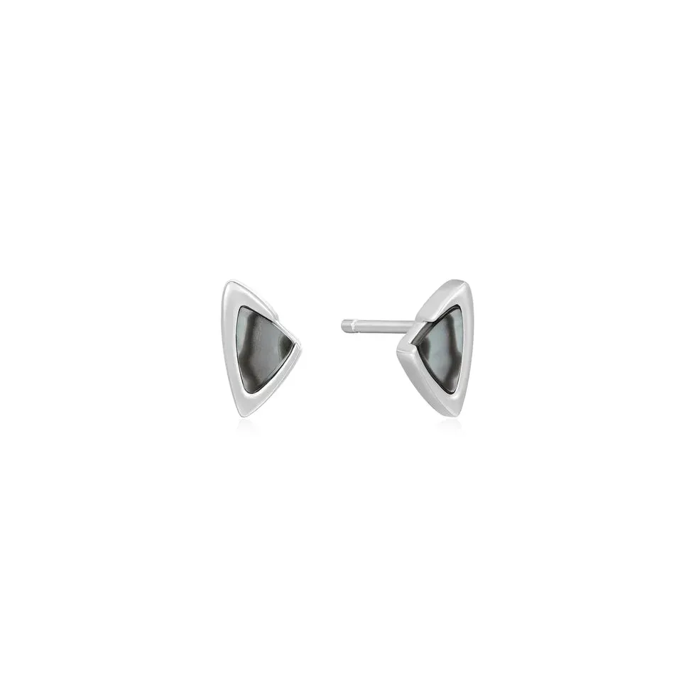 Tough Love - Arrow Abalone Stud Earring - 2 colours available