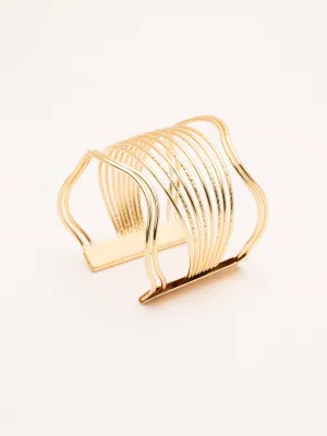 Trendy Wide Cuff Bracelet